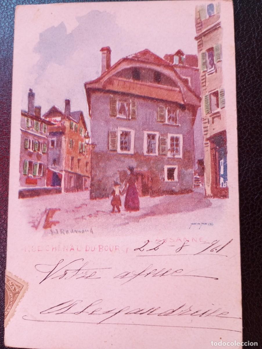 Postales: ANTIGUA POSTAL FRANCESA CIRCULADA EN 1904 - Foto 1