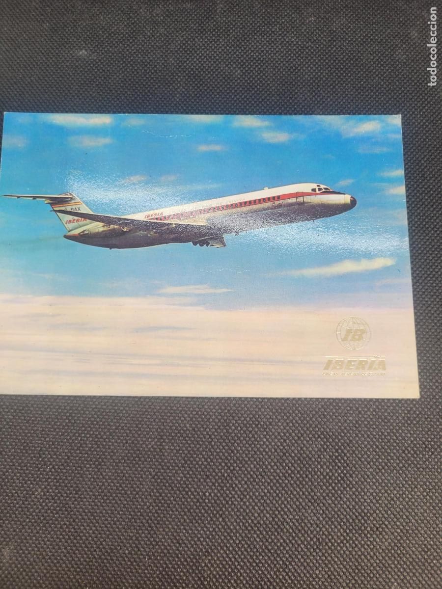 Postales: POSTAL DC-9 SERIE 30 IBERIA - Foto 1