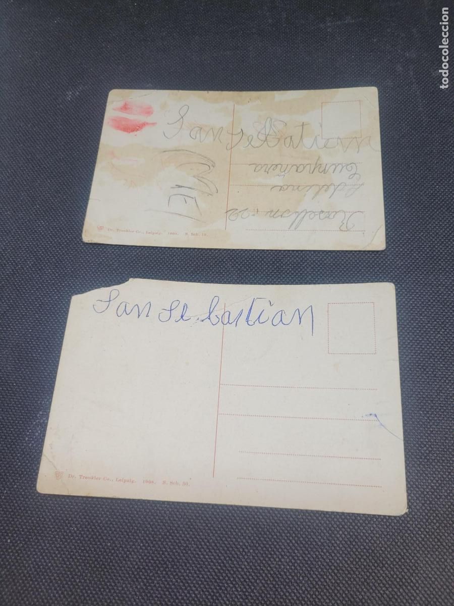 Postales: POSTALES DE SAN SEBASTIAN 1908 - Foto 2