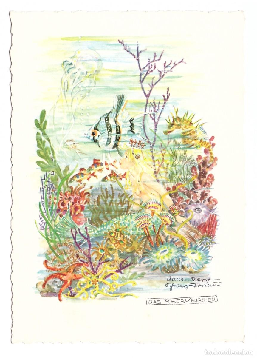 Postales: DAS MEERWEIBCHEN &bull; Hans Christian Andersen - Foto 1
