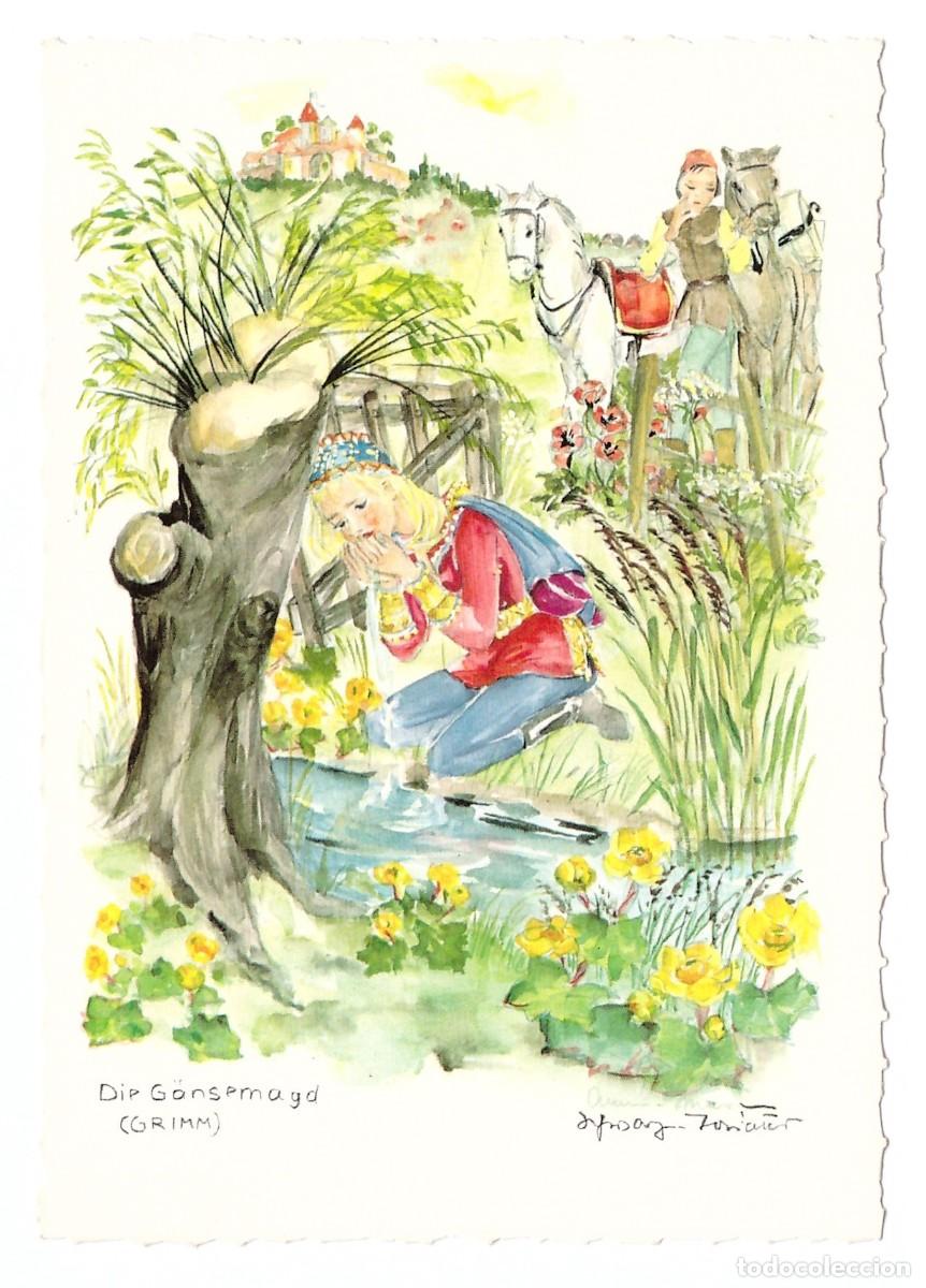 Postales: Die G&auml;nsemagd (Grimm) - Foto 1