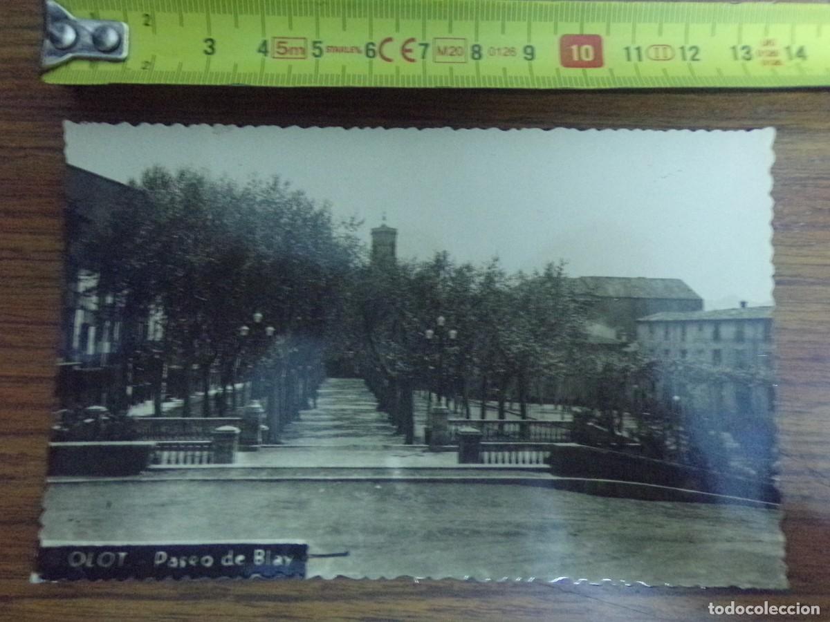 Postales: postal de Olot. Paseo de Blay - Foto 1