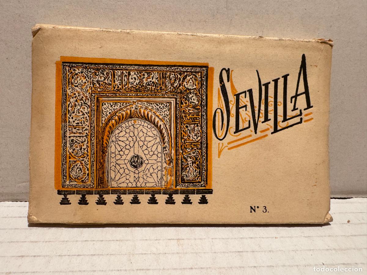 Postales: BLOCK POSTALES EN DESPLEGABLE SEVILLA - Foto 1