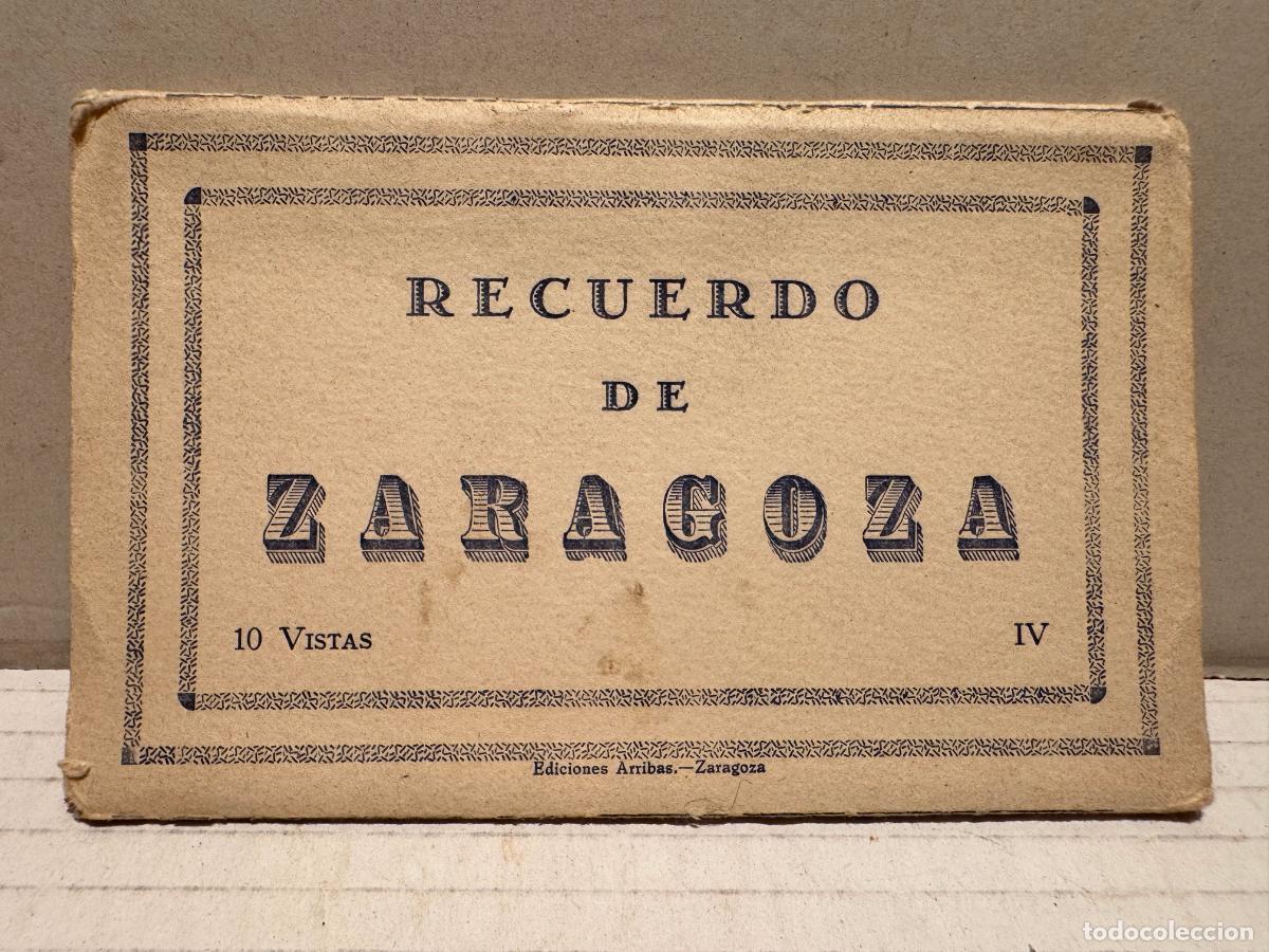 Postales: BLOCK POSTALES EN DESPLEGABLE ZARAGOZA - Foto 1