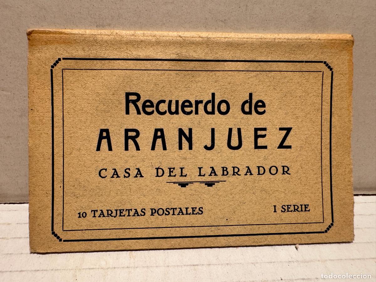 Postales: BLOCK POSTALES EN DESPLEGABLE ARANJUEZ - Foto 1