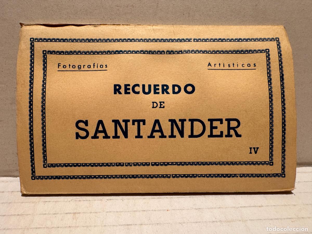 Postales: BLOCK POSTALES EN DESPLEGABLE SANTANDER - Foto 1