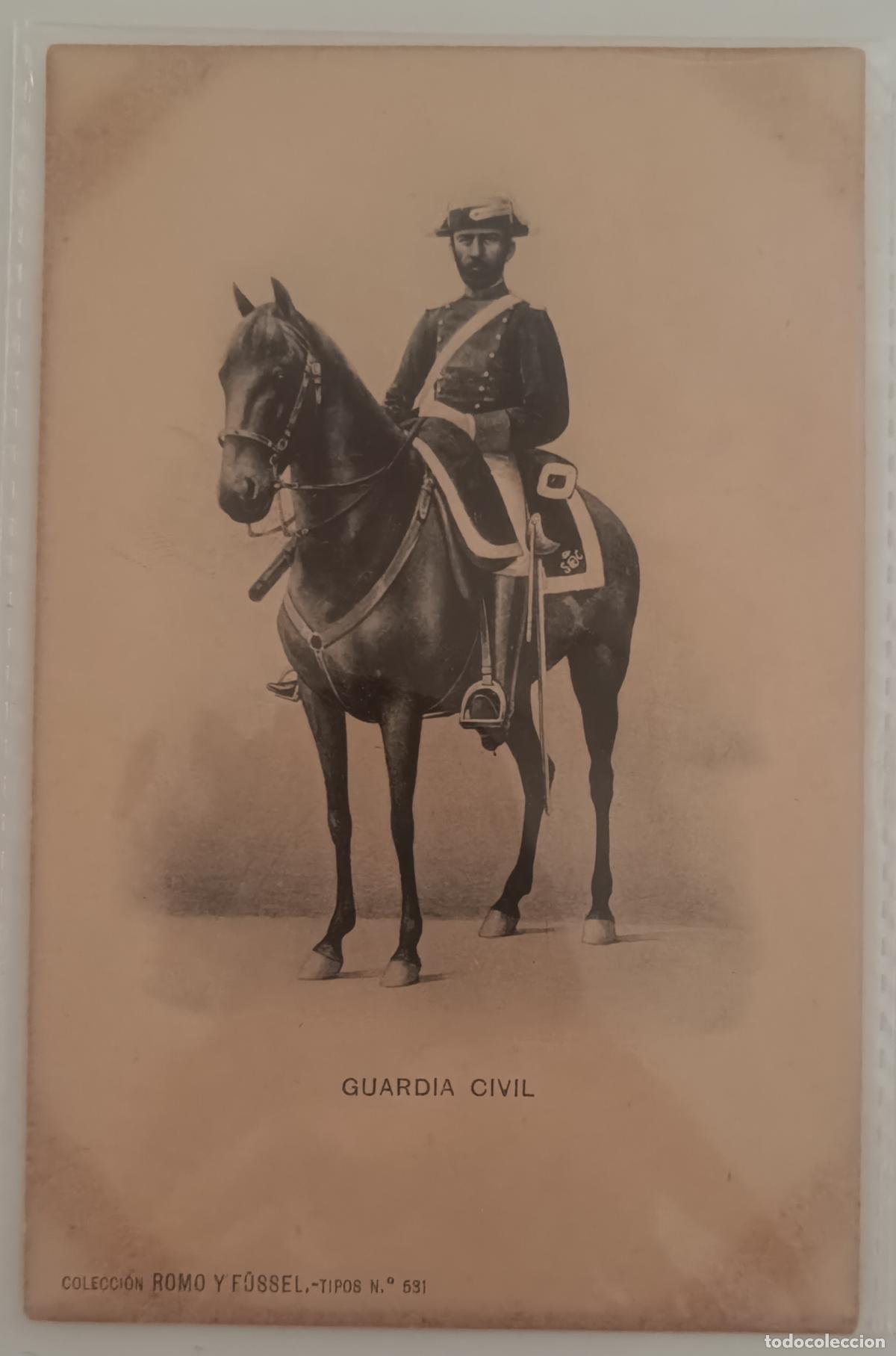 Postales: POSTAL ANTIGUA GUARDIA CIVIL - Foto 1