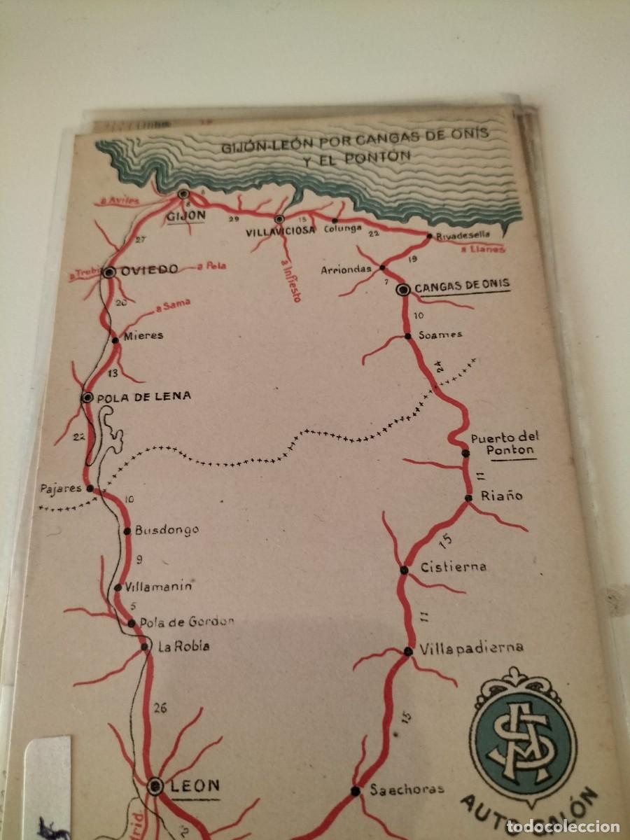 Postales: 6 postales de mapa de Gij&oacute;n - Foto 5