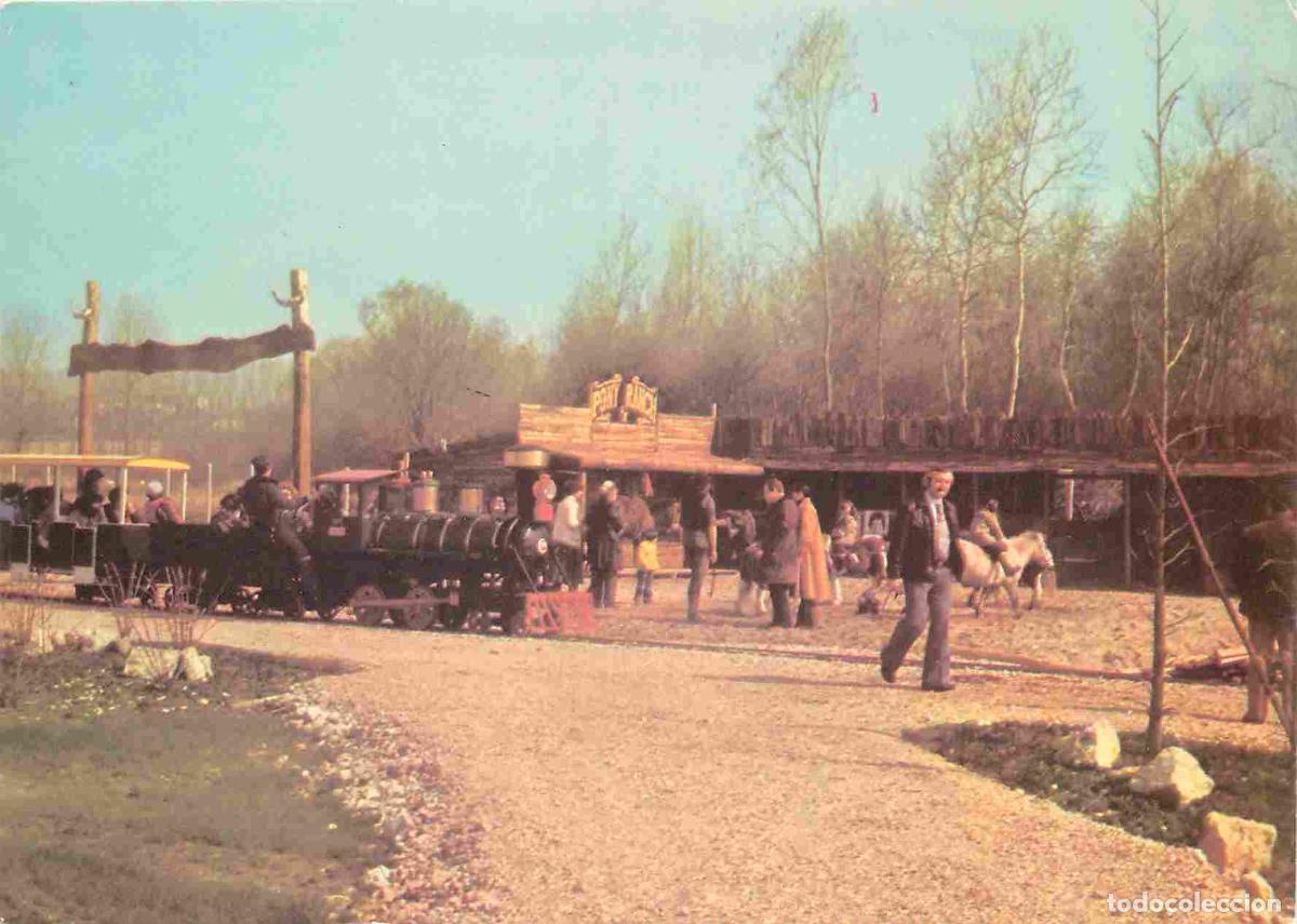 Cartes Postales: Parc d'Attractions - Avenir Land - ambiance Far West - Petit Train touristique - Is&egrave;re - CPM - Voir