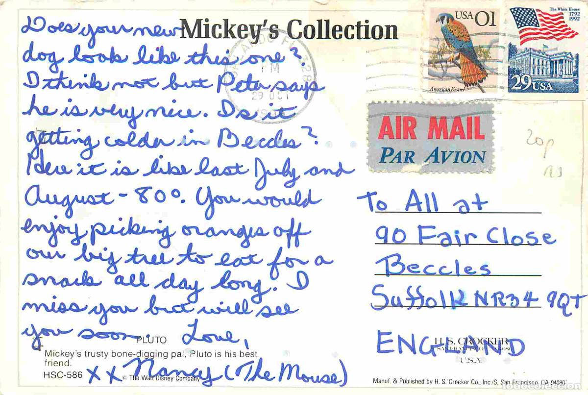 Postales: Disney - Pluto - CPM - Voir Scans Recto-Verso - Foto 2