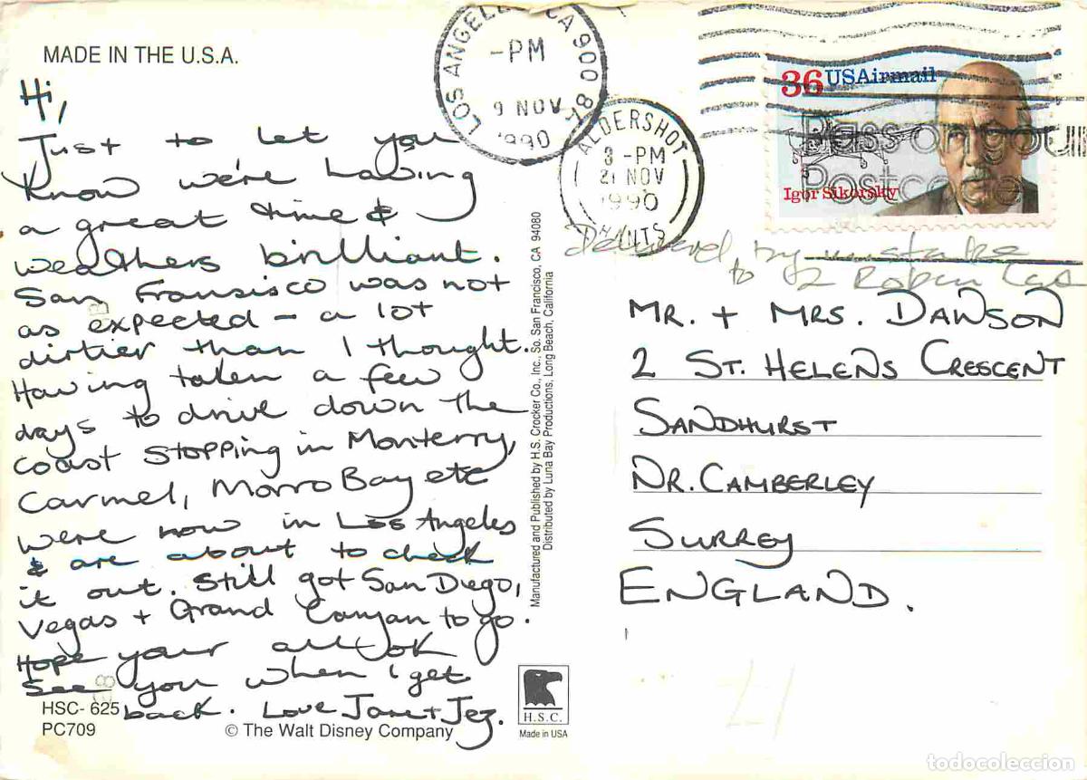 Postales: Disney - Mickey - CPM - Voir Scans Recto-Verso - Foto 2