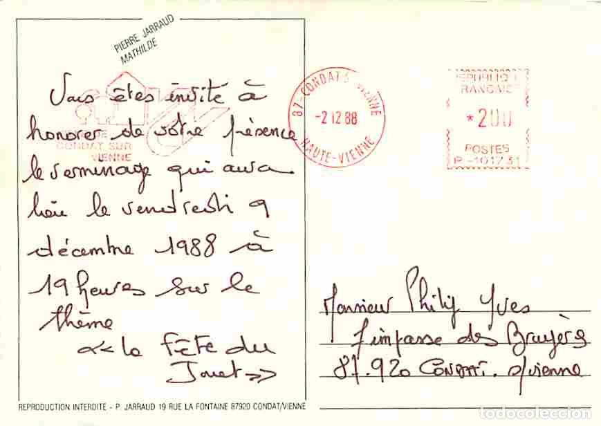 Postales: Jouets - Poup&eacute;es - Pierre Jarraud - Mathilde - CPM - Voir Scans Recto-Verso - Foto 2