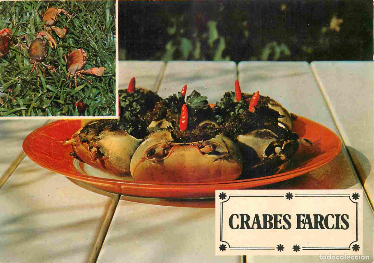 Postais: Recettes de Cuisine - Crabes farcis - Gastronomie - CPM - Carte Neuve - Voir Scans Recto-Verso