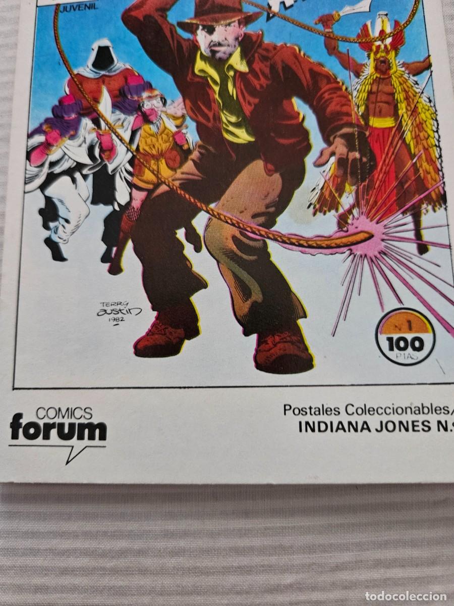 Postales: Antiguo Lote De 5 Postales Las Caratulas De Comics F&oacute;rum. - Foto 13