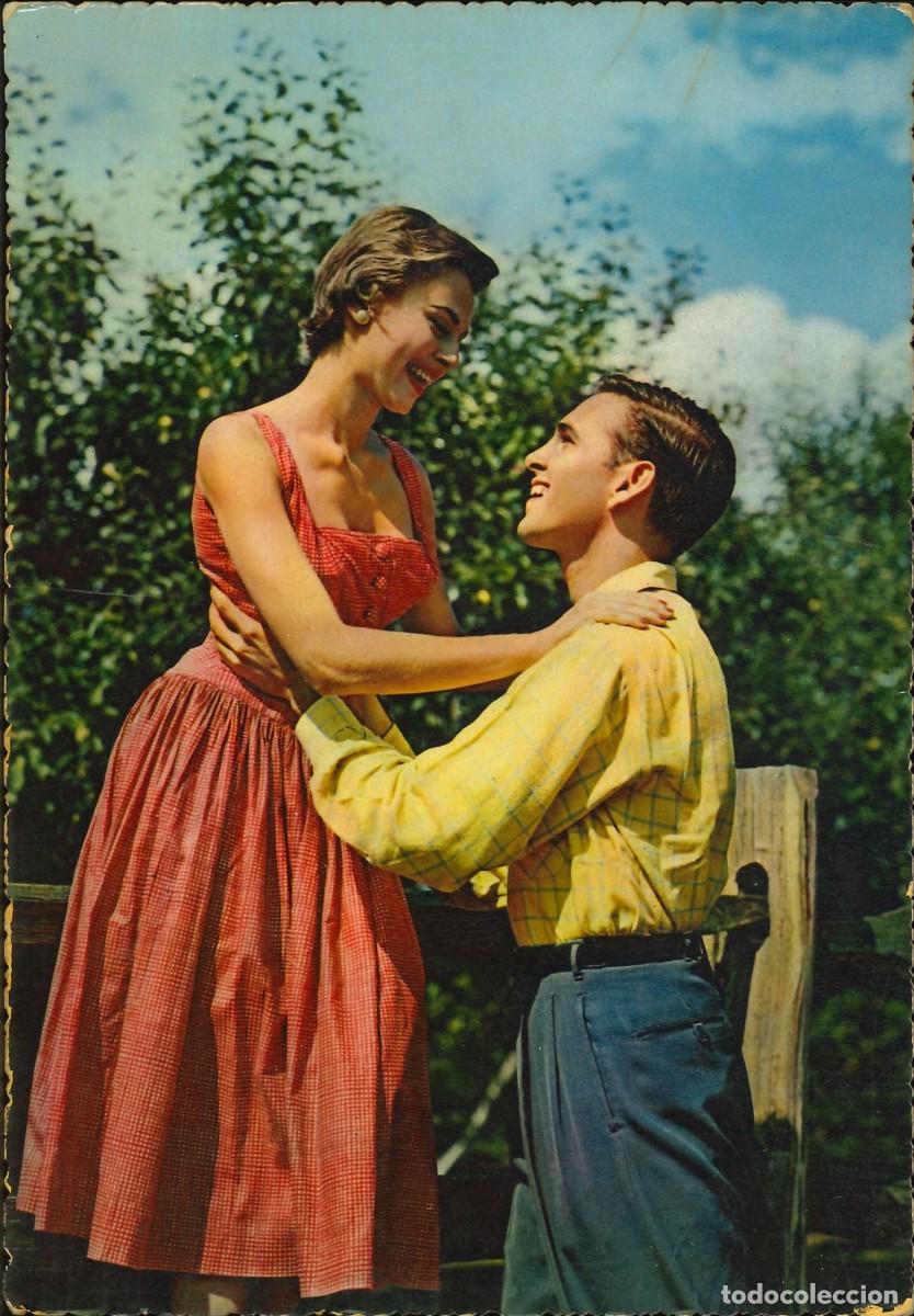 Postales: POSTALES - VARIADAS - PAREJAS - AMOR (ESCRITA) - Foto 1