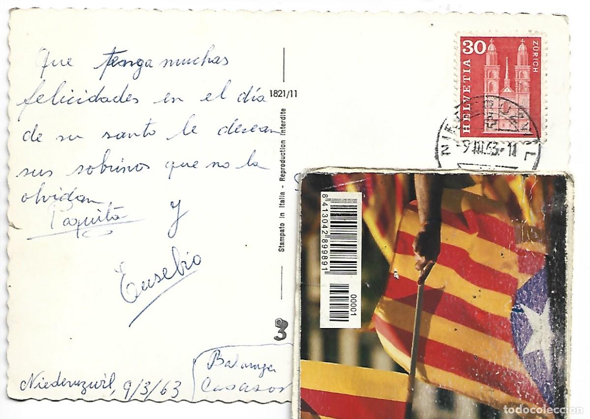 Postales: PAREJA DE ROSAS ROJAS - Foto 2