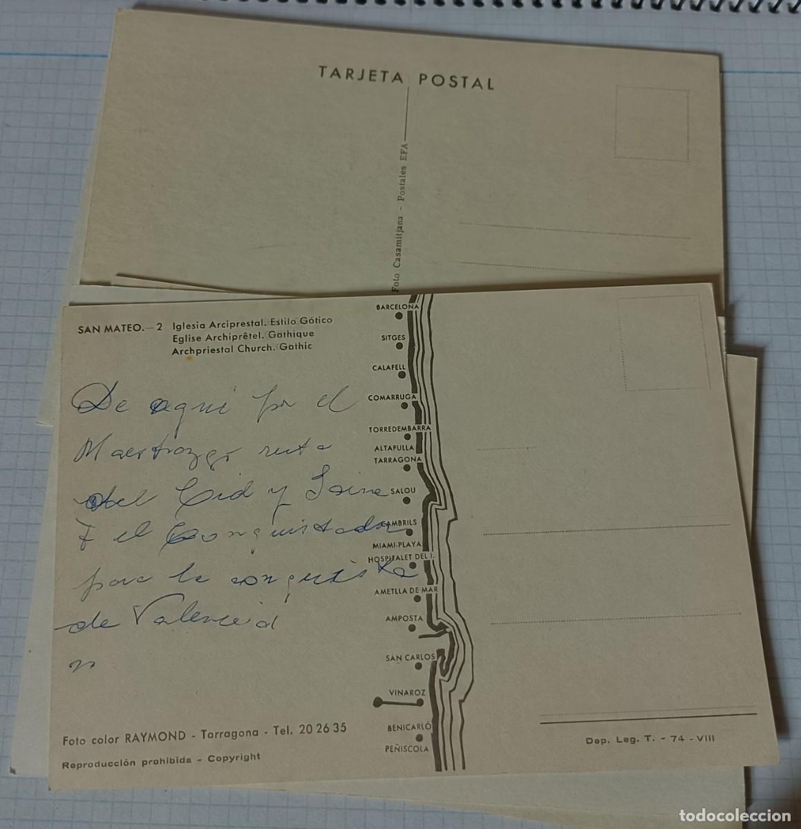 Postales: Lote de 5 postales, Arag&oacute;n, Girona... - Foto 3