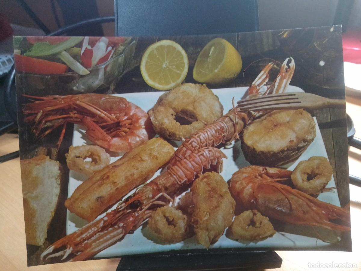 Postales: POSTAL FRITURA DE PESCADO . SIN CIRCULAR - Foto 1