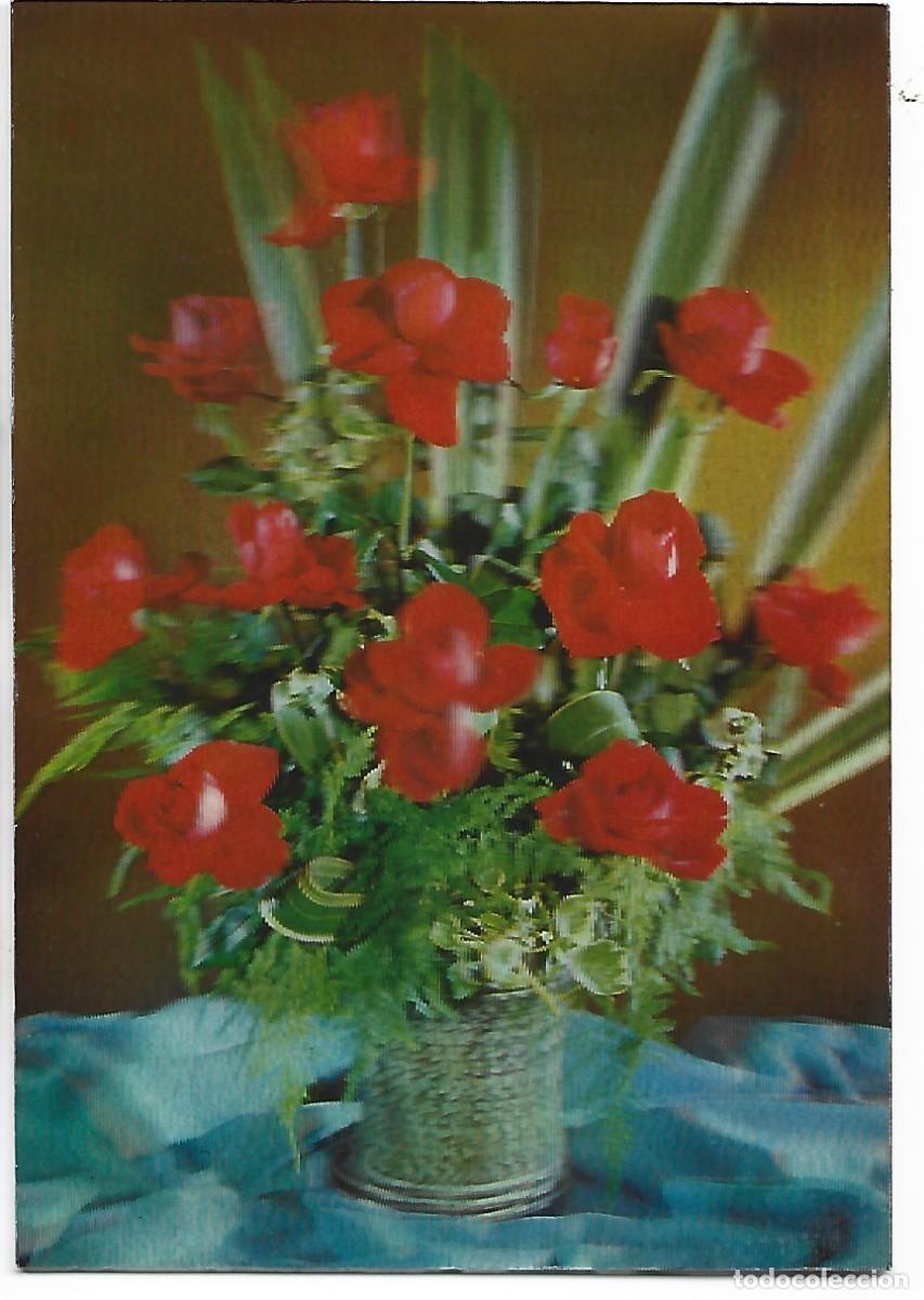 Postales: &rdquo; HOLOGRAMA &rdquo;.- CENTRO DE ROSAS - Foto 1