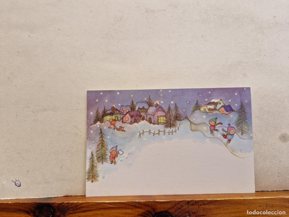 Postales: BONITA POSTAL CIRCULADA. NIEVE. - Foto 1