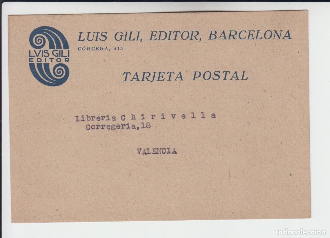 Postales: Tarjeta postal Luis Gili editor - Barcelona 1946 - Foto 1