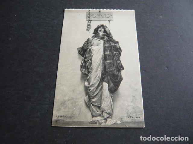 Postales: LA ESCLAVA DE FABRES POSTAL - Foto 1