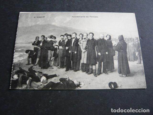 Postales: FUSILAMENTO DE TORRIJOS DE GISBERT POSTAL - Foto 1