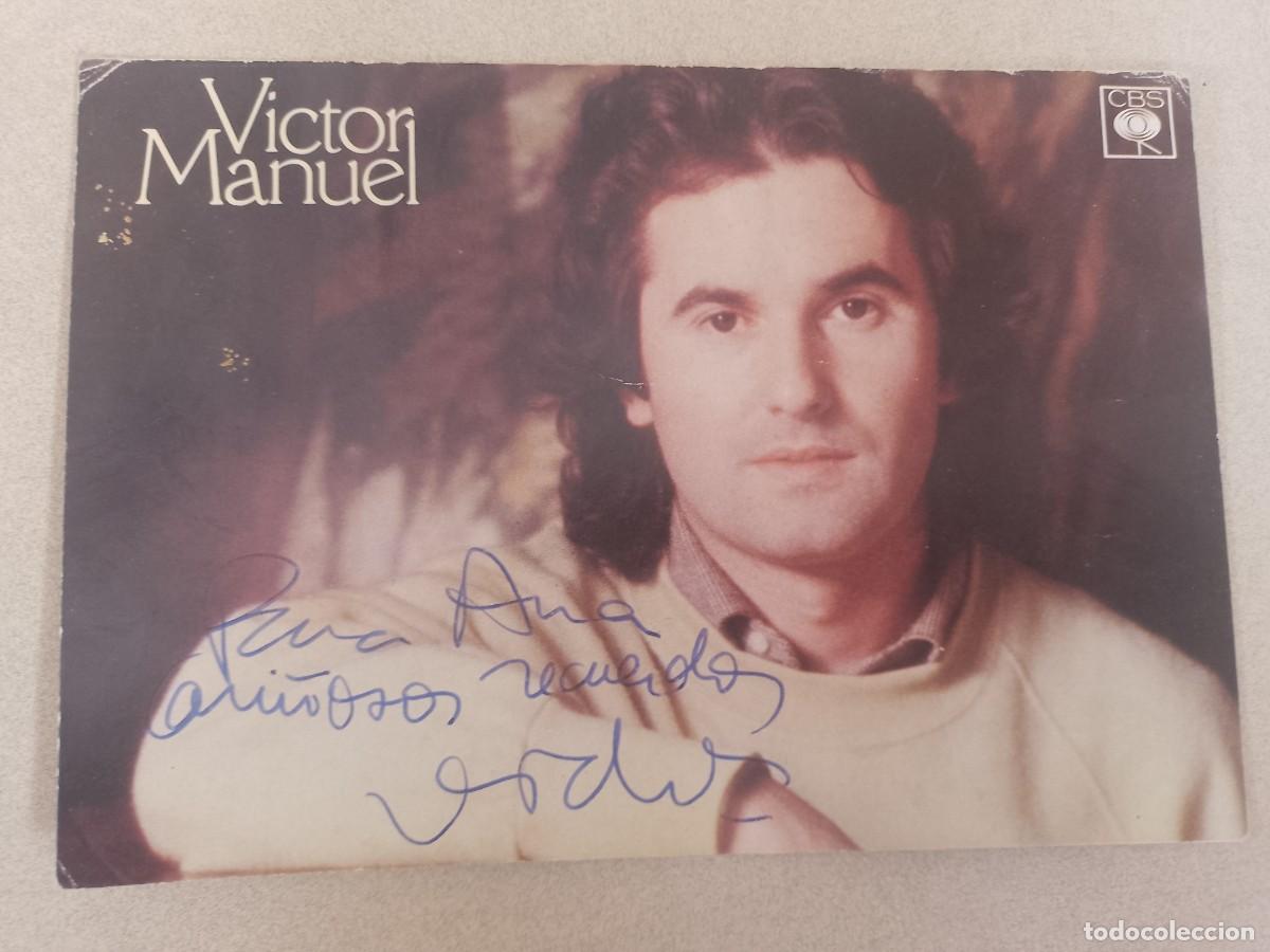 Postales: POSTAL DEDICADA DE V&Iacute;CTOR MANUEL - Foto 1