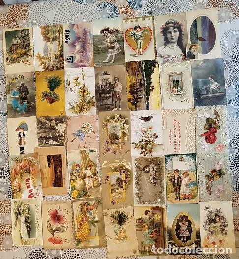 Postales: Coleccion de postales antiguas retro - Foto 1