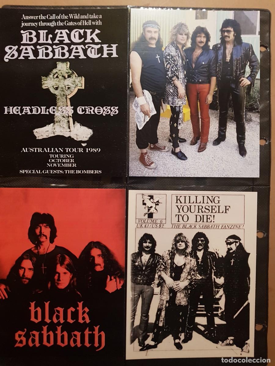 Postales: LOTE: 12 POSTALES BLACK SABBATH N&ordm; 2 - Foto 2