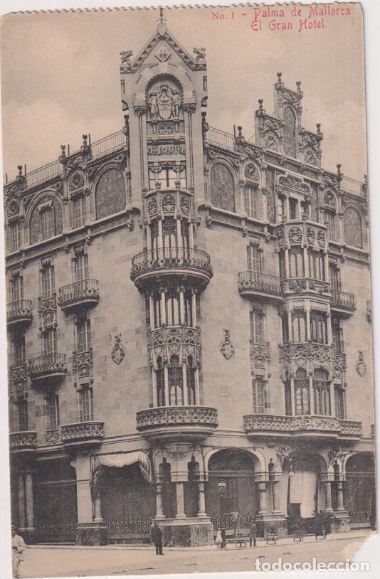 Postales: Palma de Mallorca. El Gran Hotel - Foto 1