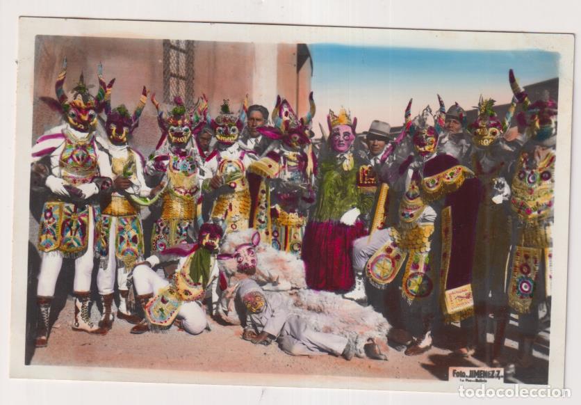 Postales: Folklore Boliviano. La paz. sin usar - Foto 1