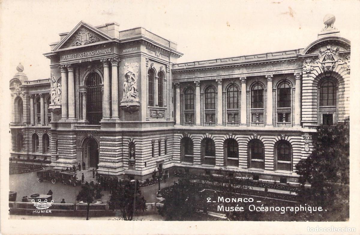 Postales: Postal M&oacute;naco Museo Oceanogr&aacute;fico Edificio Hist&oacute;rico Arquitectura Munier - Foto 1