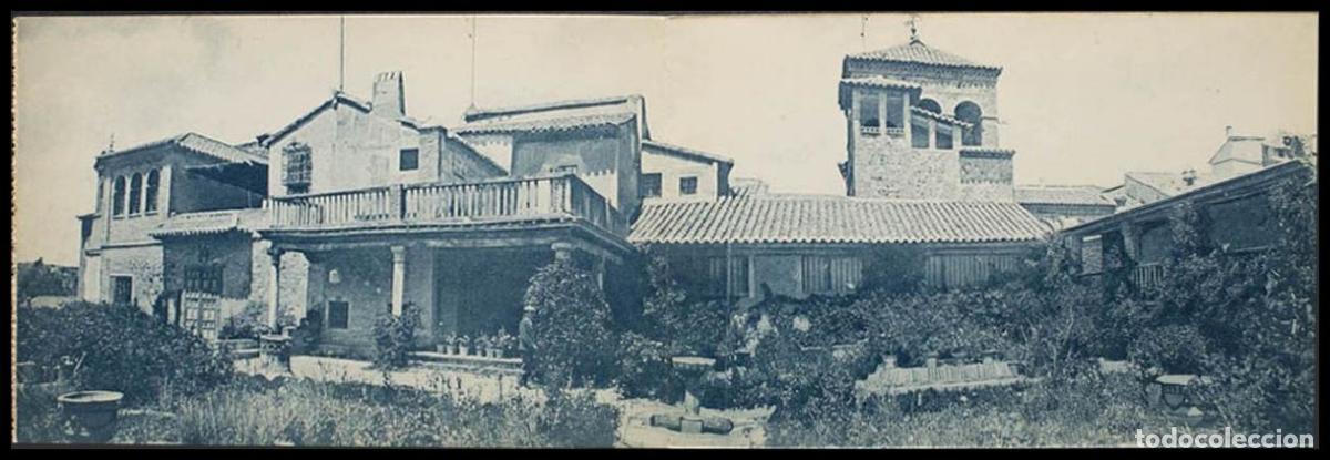 Postales: Toledo. TOLEDO. Casa del Greco. Postal doble. - Foto 1