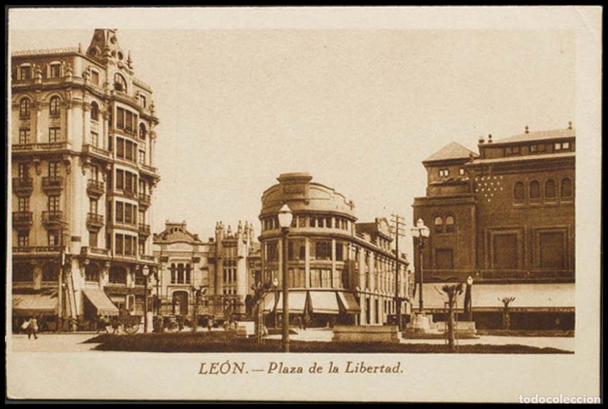 Postales: Le&oacute;n. LEON. Plaza de la Libertad. - Foto 1