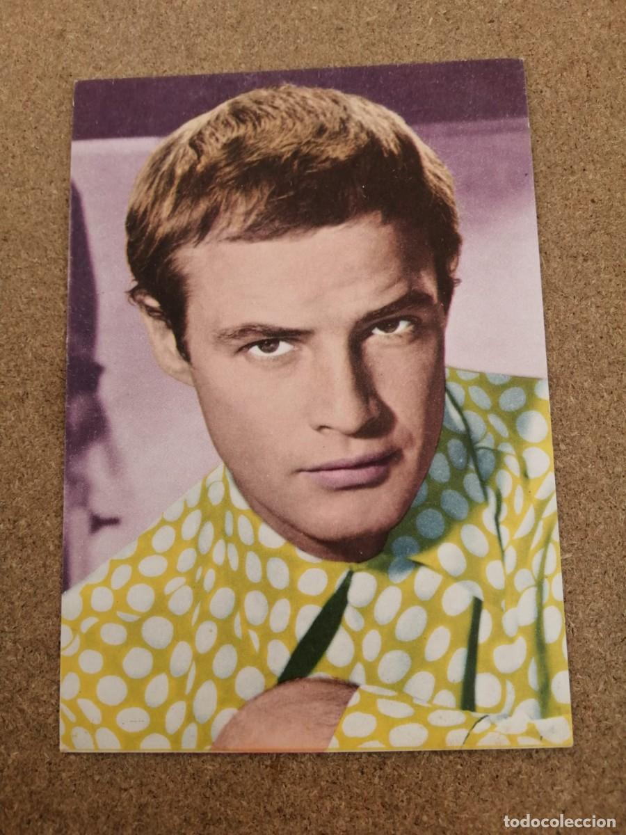 Postales: POSTAL CINE. MARLON BRANDO - Foto 1