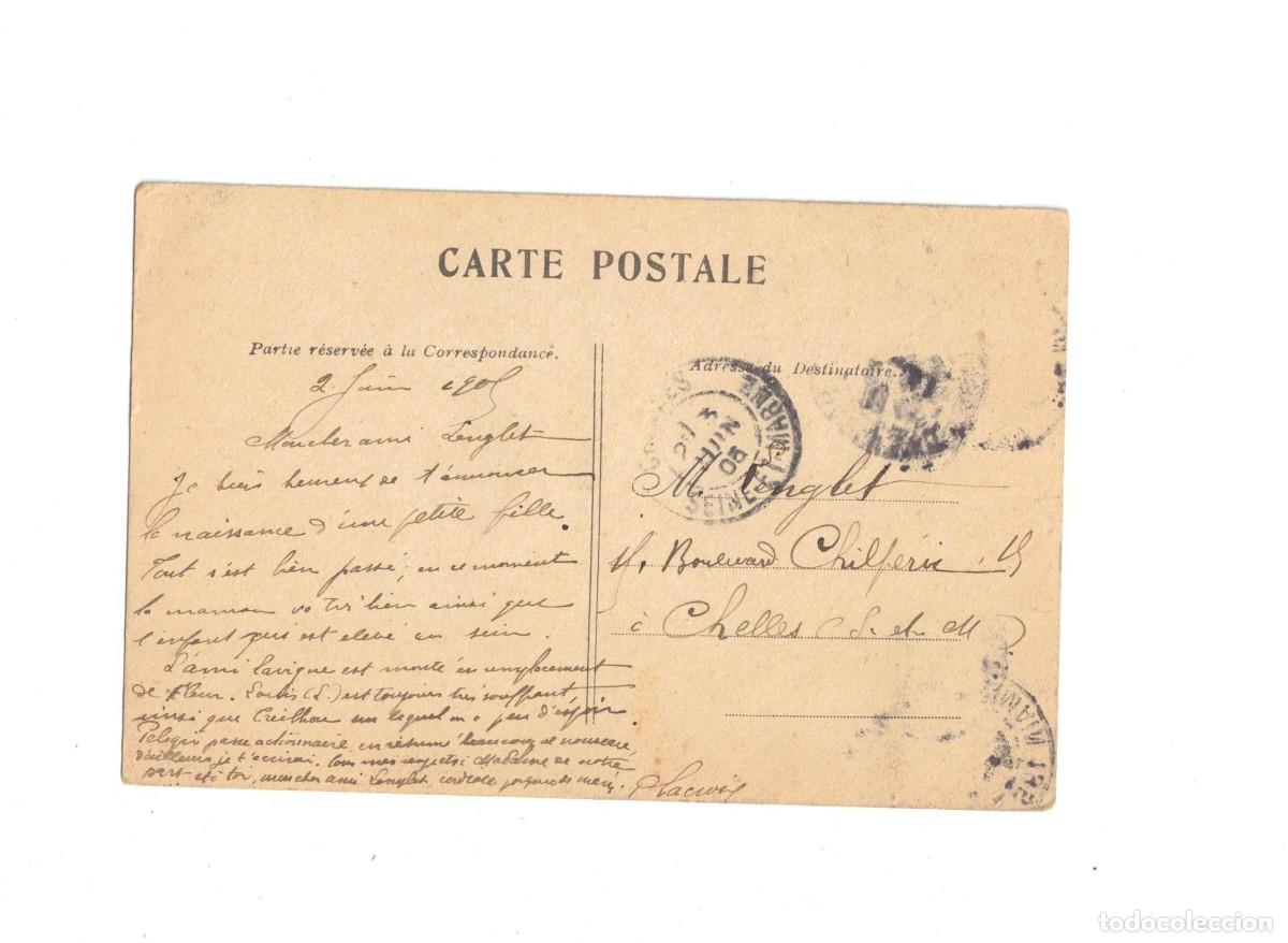 Postales: ALFONSO XIII. EDITADA EN PAR&Iacute;S - Foto 2
