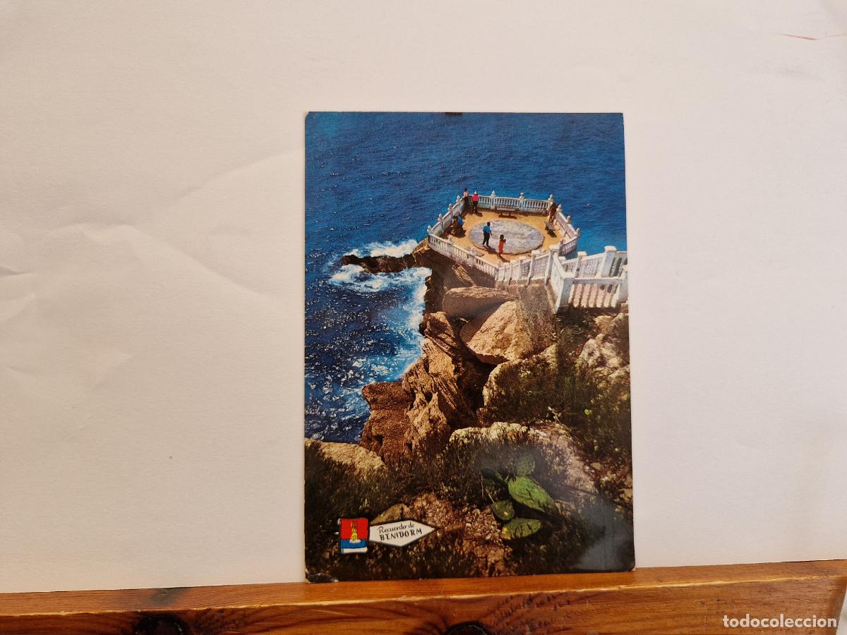Postales: BONITA POSTAL CIRCULADA. BENIDORM EL CASTILLO. - Foto 1