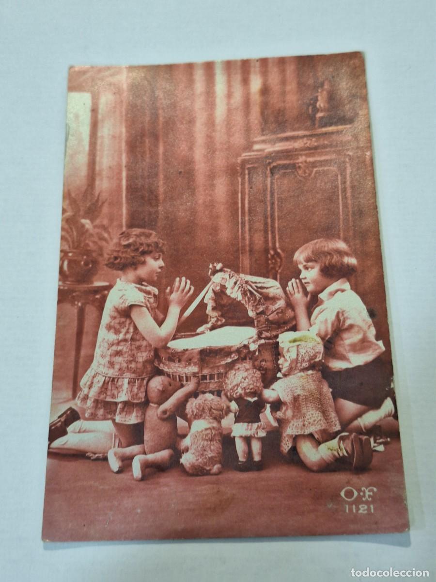 Postales: Antigua postal coloreada 1934 . - Foto 1