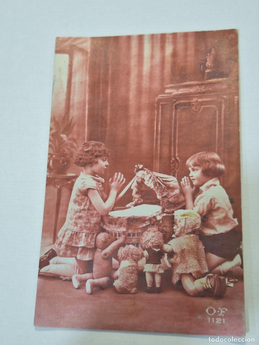 Postales: Antigua postal coloreada 1934 . - Foto 2