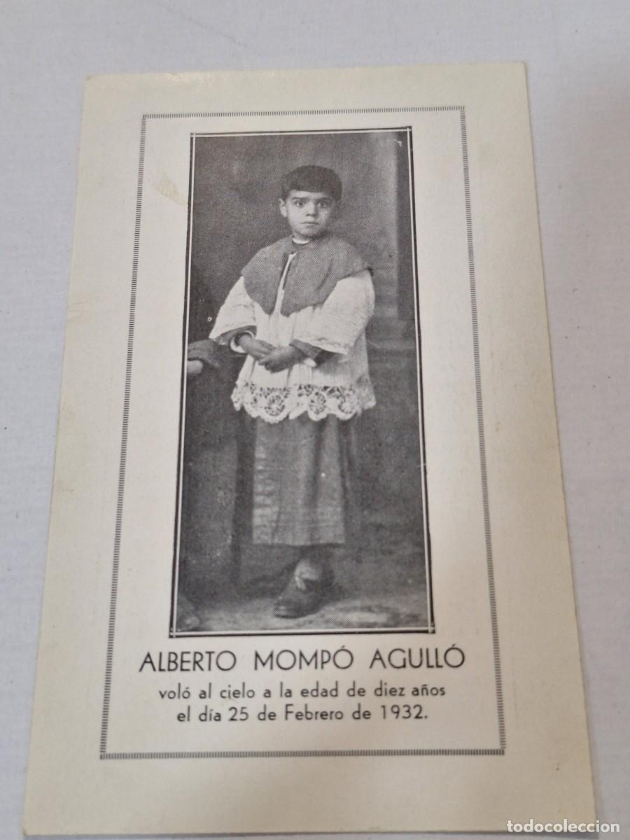 Postales: Recordatorio religioso 1932 . Estampa - Foto 1