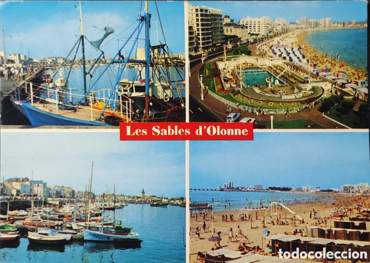 Postales: Francia. A&ntilde;os 80. Les Sables DOlonne - Foto 1