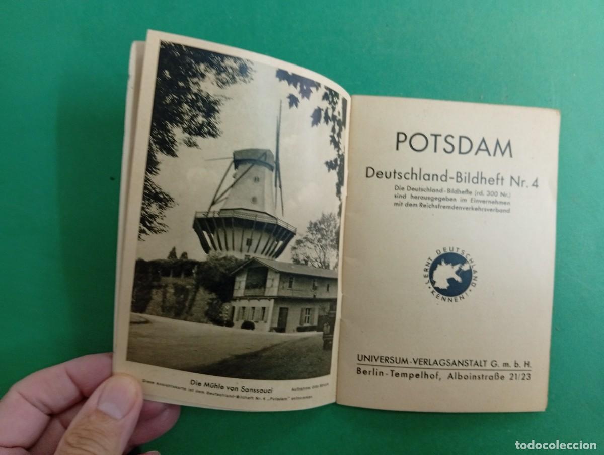 Postales: Antiguo librito de postales de Alemania. Potsdam. - Foto 2