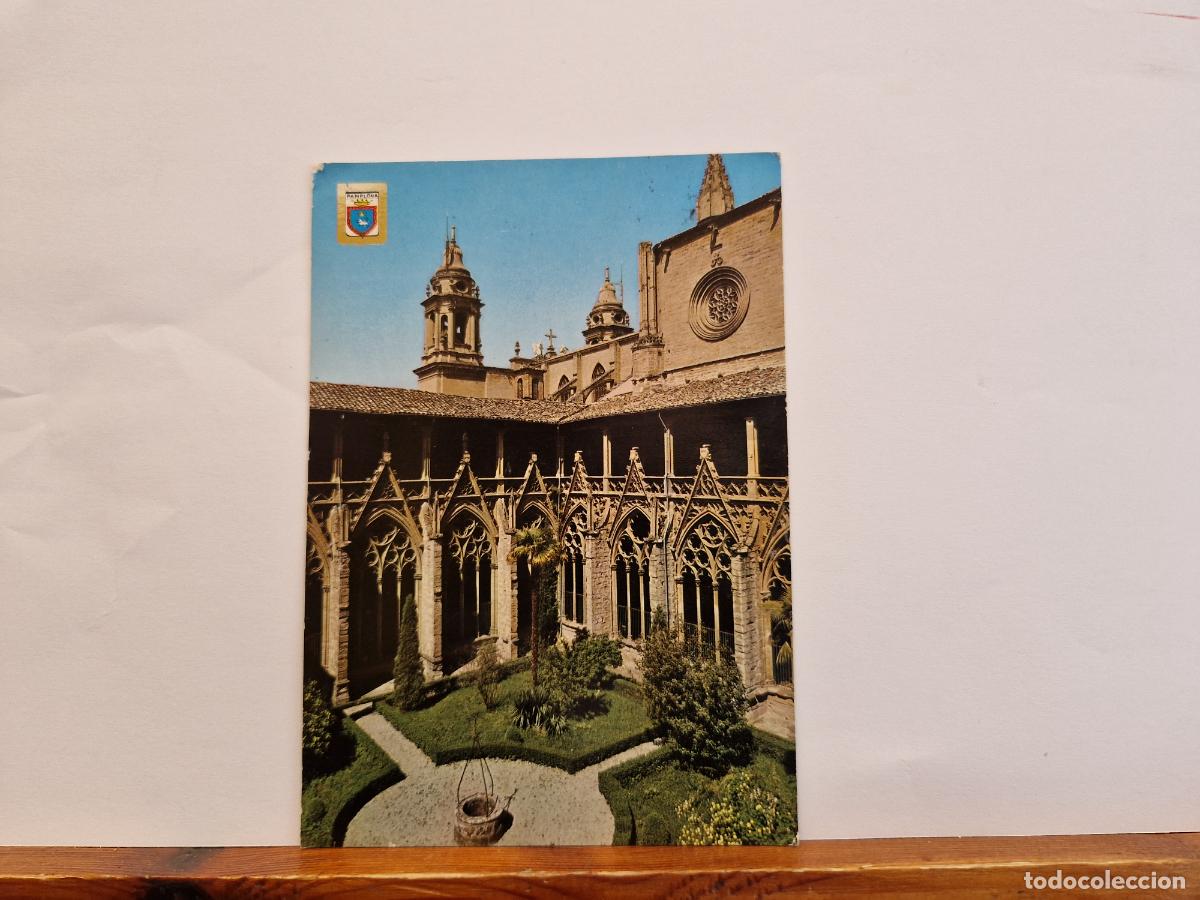 Postales: BONITA POSTAL CIRCULADA. PAMPLONA. CATEDRAL. - Foto 1