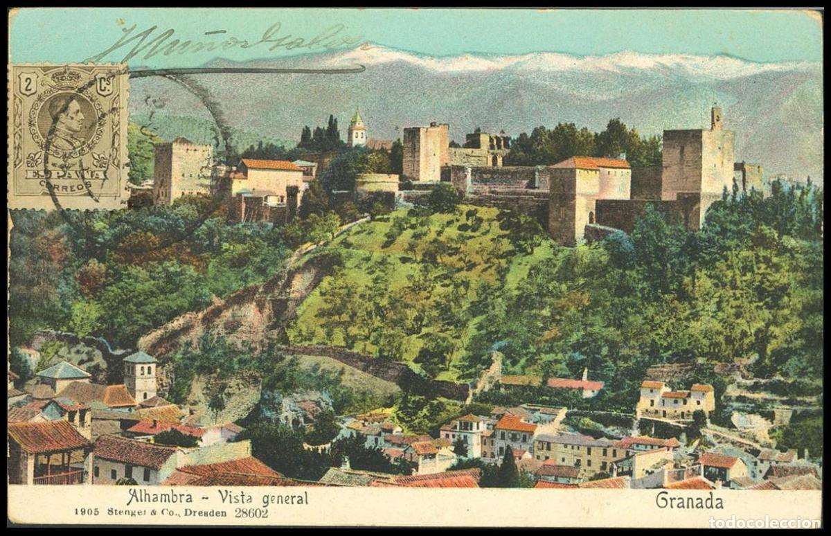 Postales: Granada. GRANADA. Alhambra. Vista general. - Foto 1