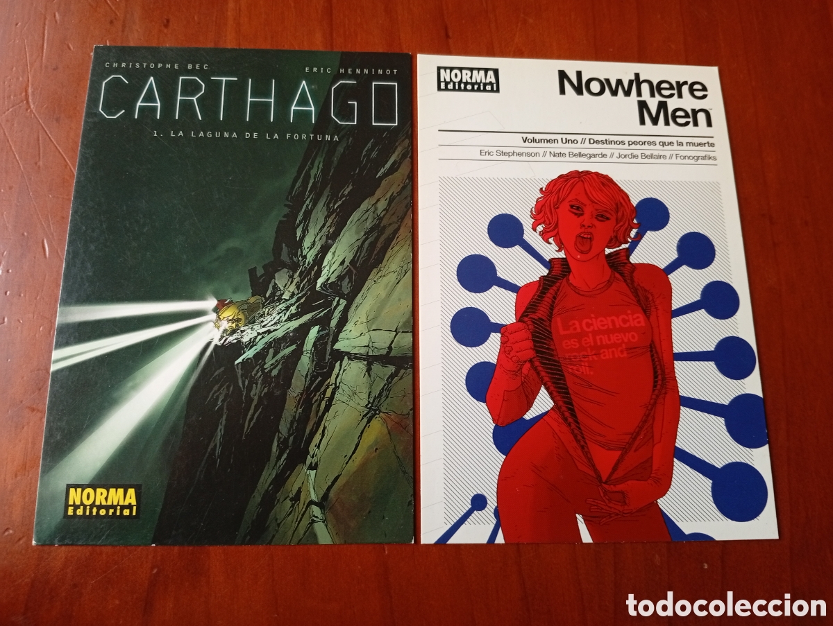 Postales: POSTAL NORMA EDITORIAL CARTHAGO 2014 NOWHERE MEN 2013 - Foto 1