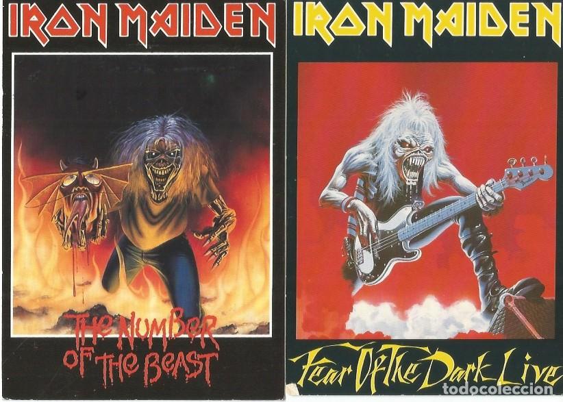 Postales: 4 POSTALES IRON MAIDEN - Foto 1