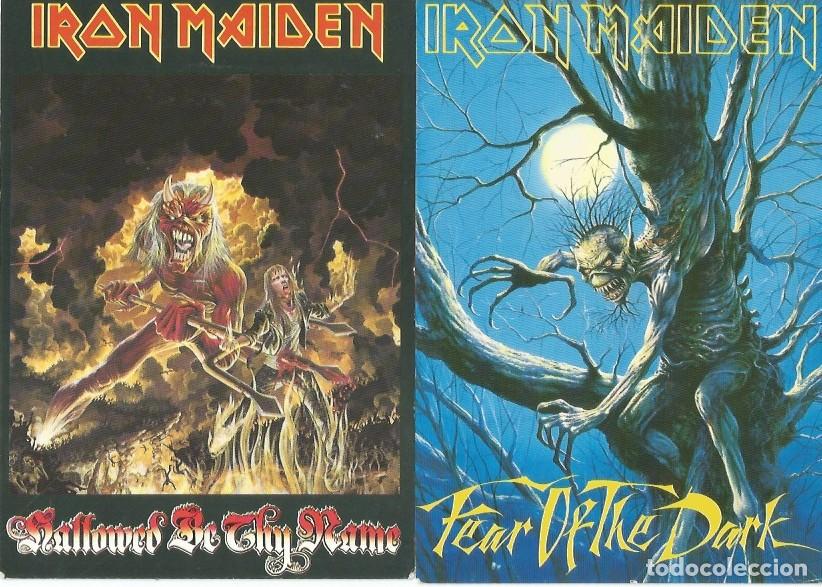 Postales: 4 POSTALES IRON MAIDEN - Foto 2