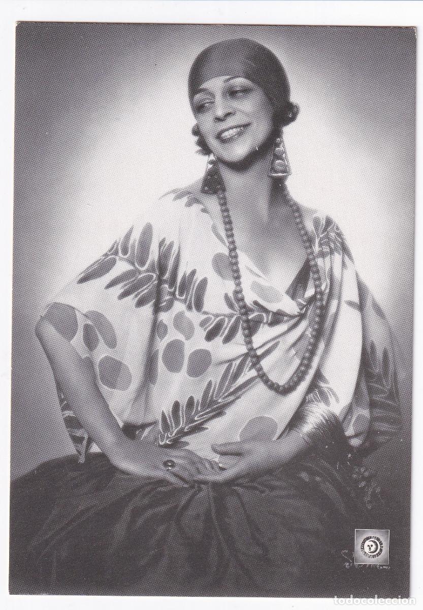 Postales: POSTAL.- Mujeres para la Historia. Antonia Merc&eacute; en Gitana. - Foto 1