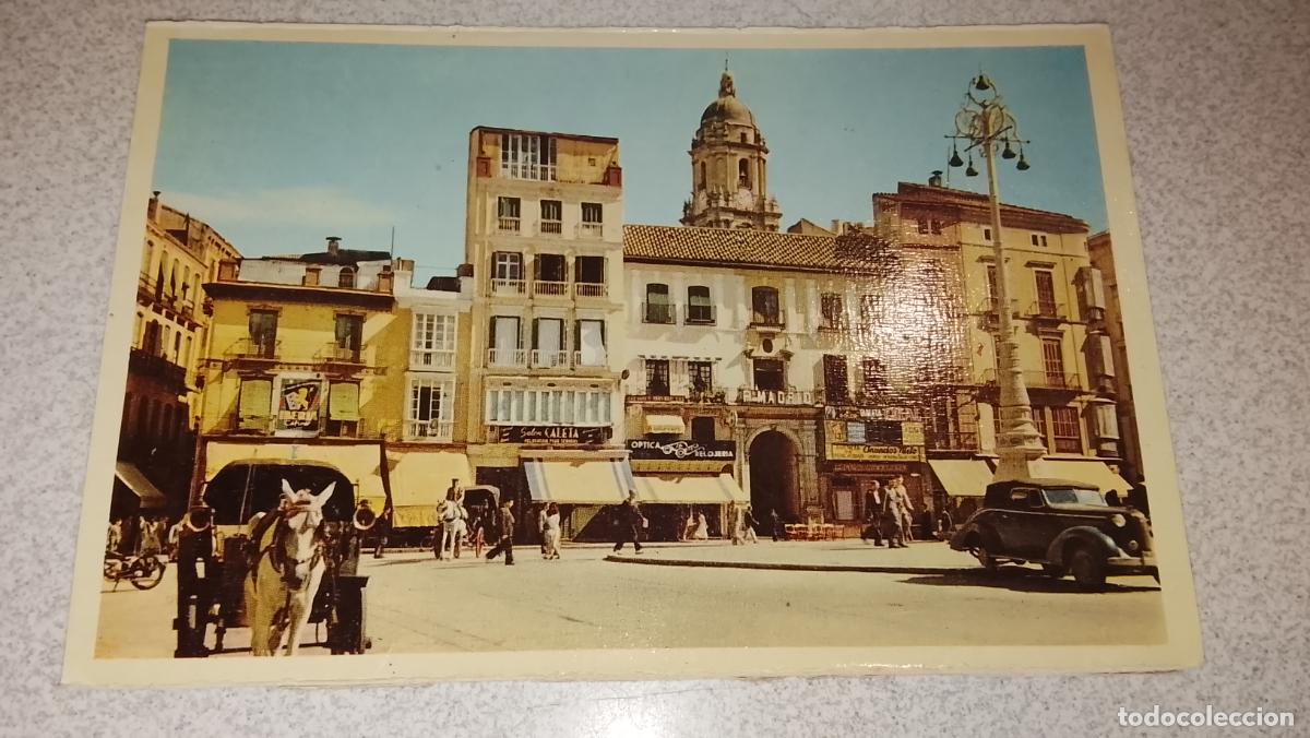 Postales: ANTIGUA TARJETA POSTAL DE MALAGA - Foto 1